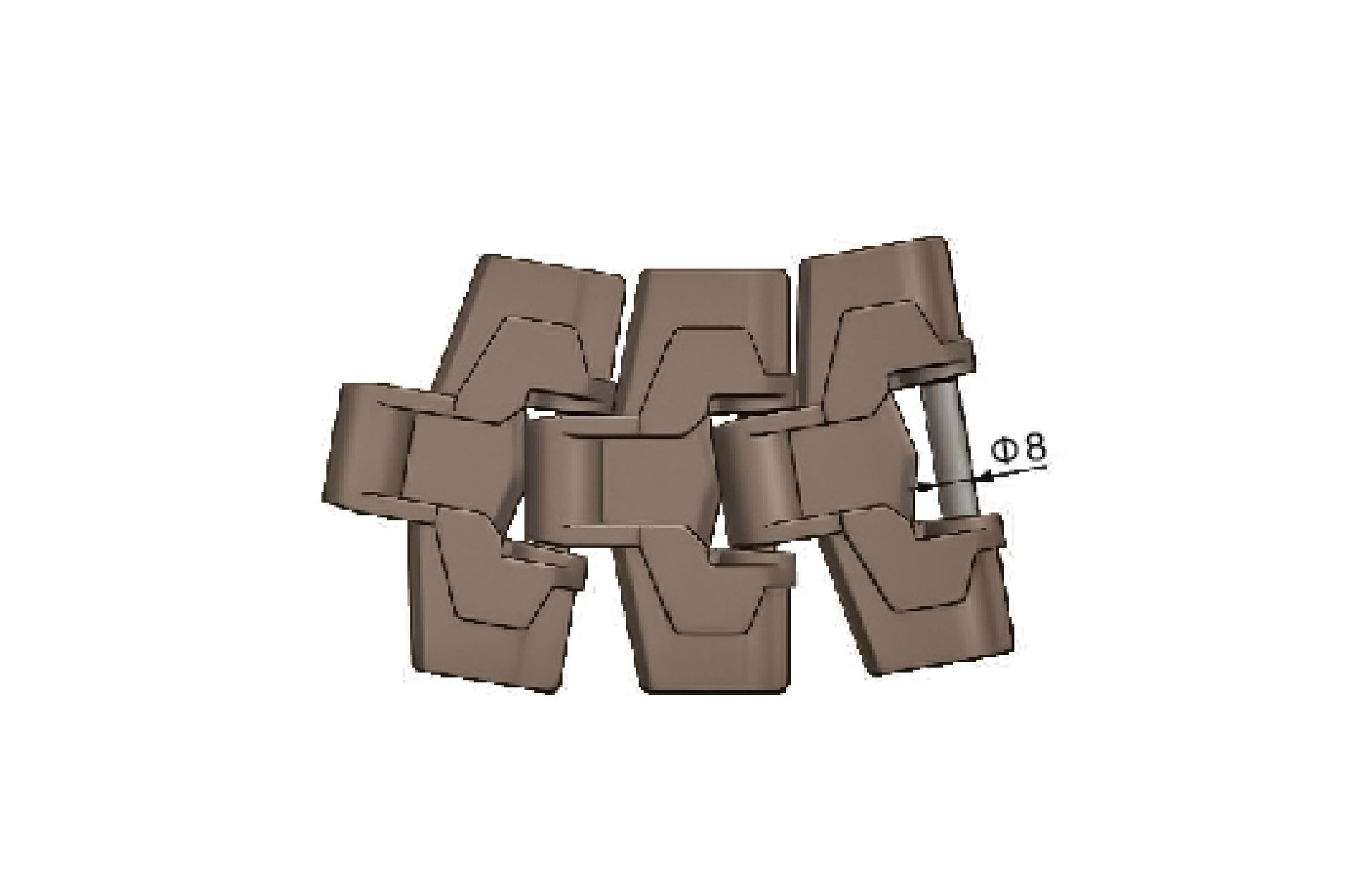 880tab rt k325 series machined drive sprocket