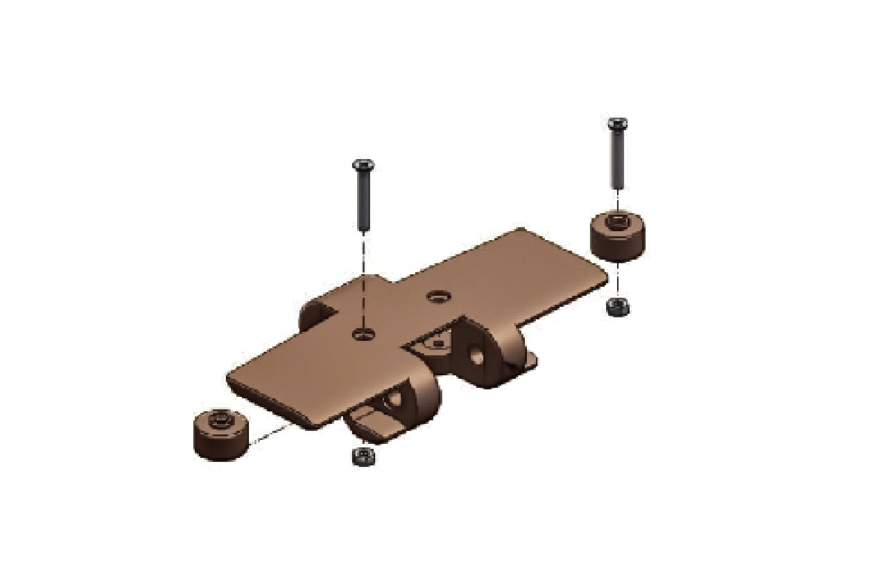 rt1400 side flexible plastic chain