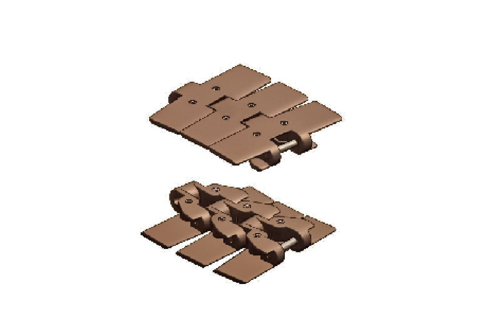 rt1400 side flexible plastic chain