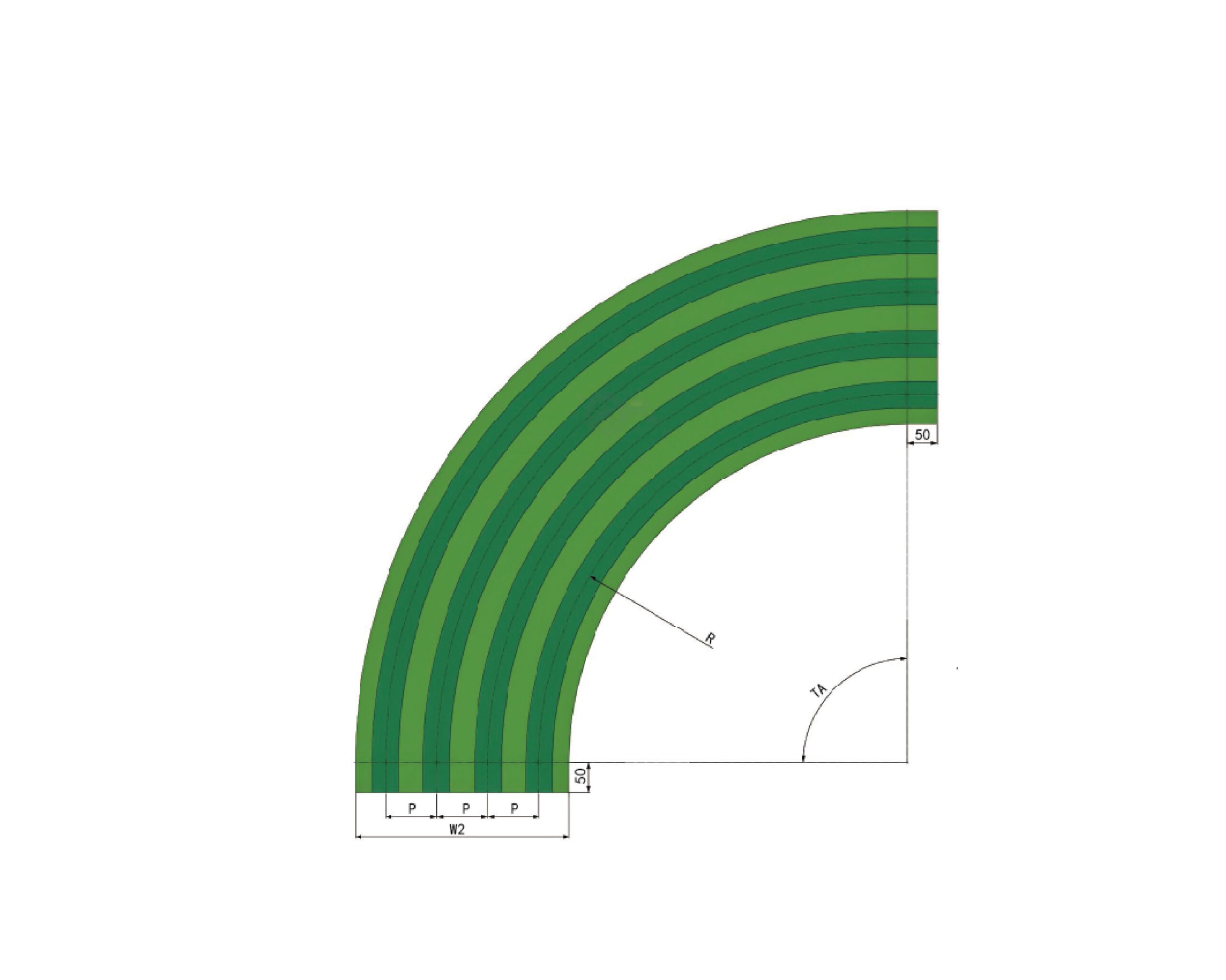 1050/1060 magnetic curve track