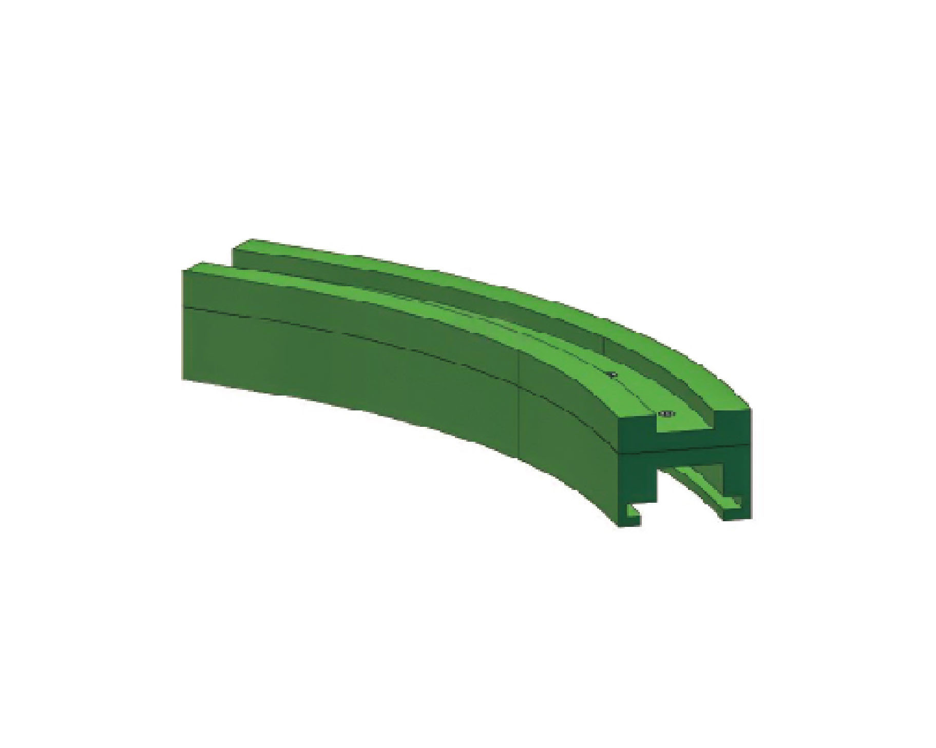 1050/1060 magnetic curve track