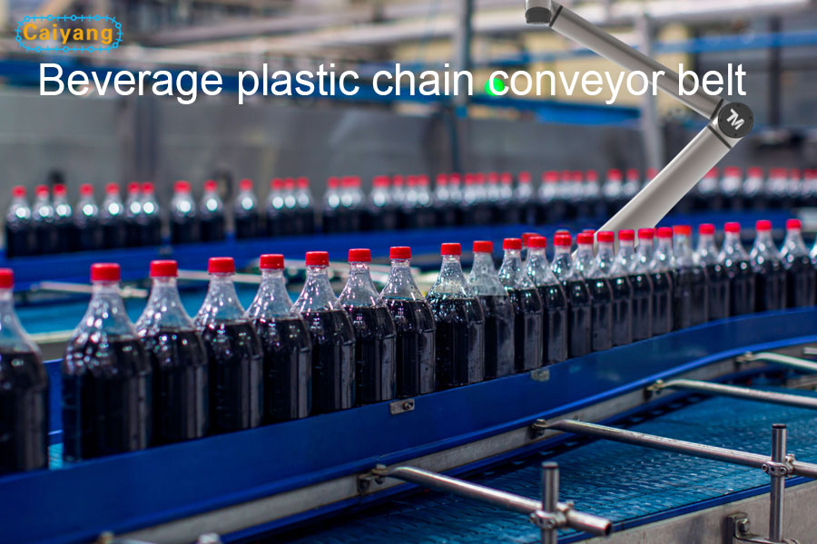 beverage plastic chain conveyor belt