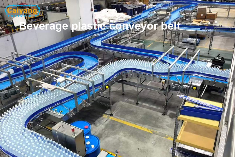 beverage plastic conveyor belt
